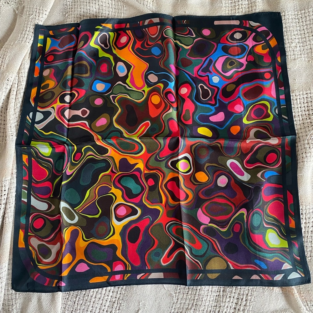 Alice Alexander 100% silk scarf